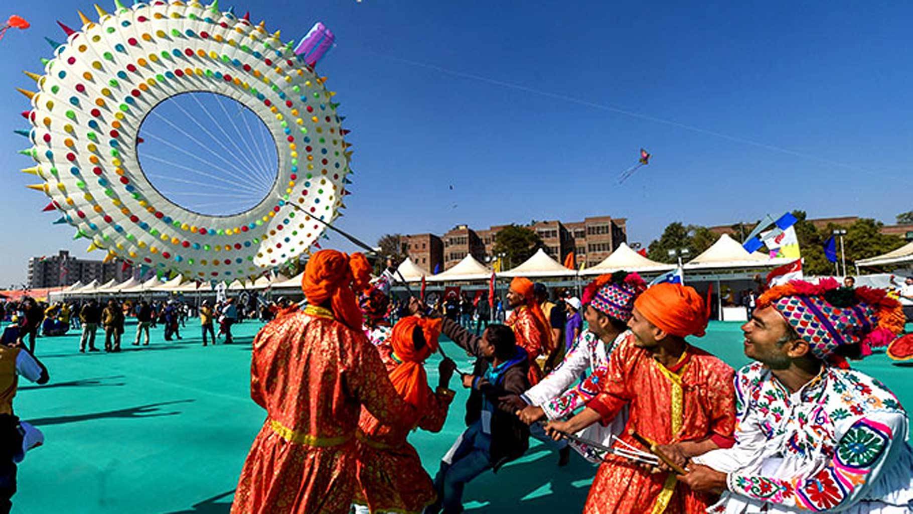 International Kite Festival, Gujarat, 2021 Lexicon World Free to be Me